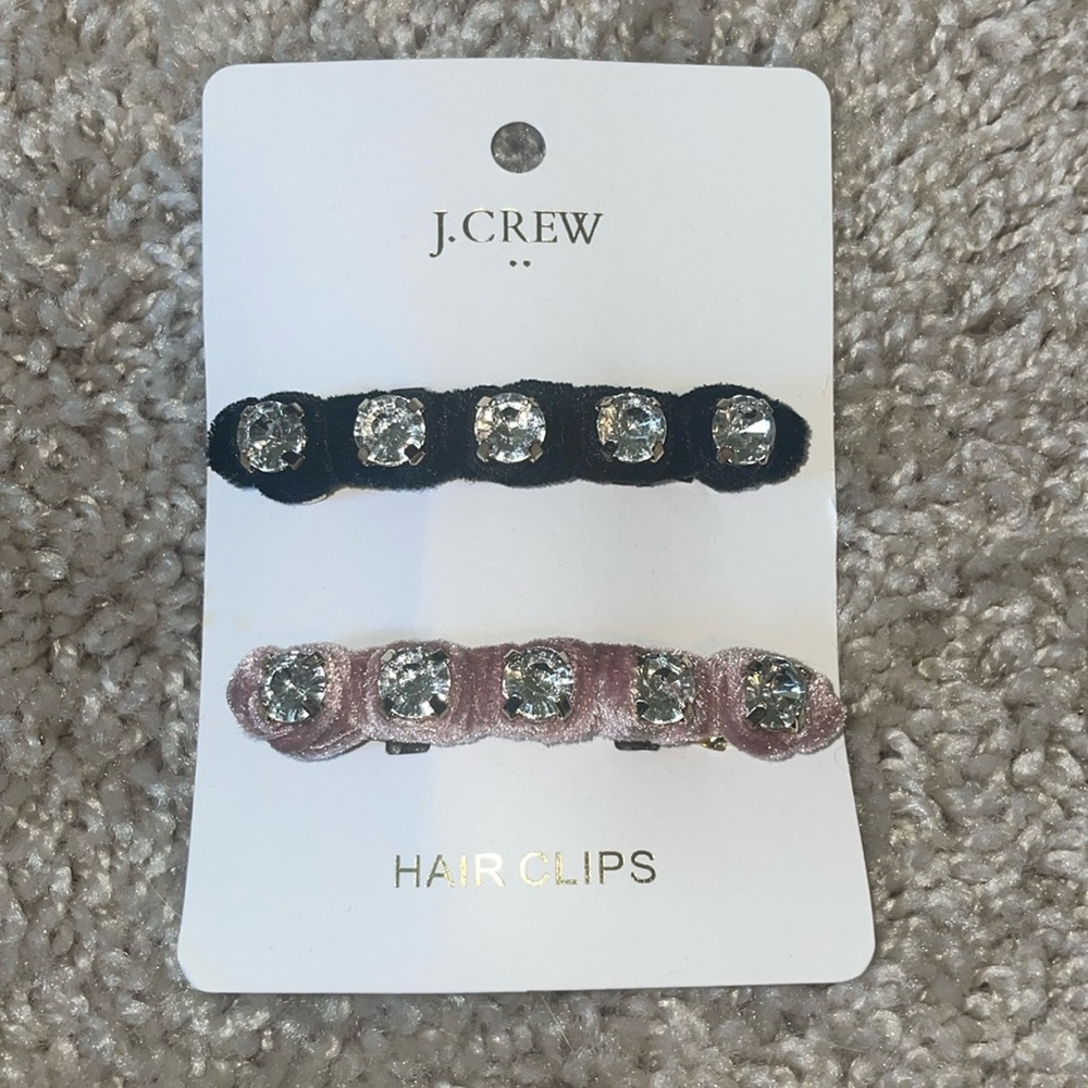 J crew hair clips